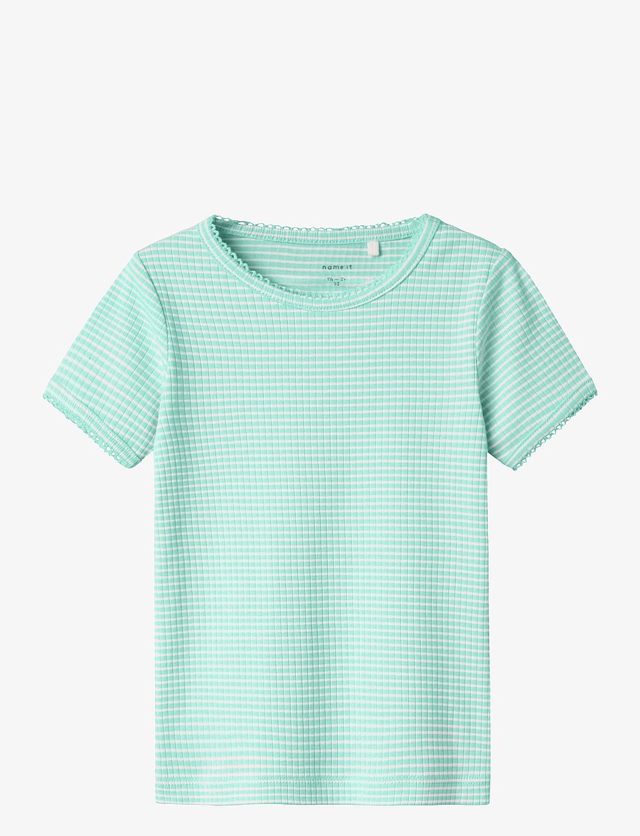 name it - NMFFIKATIE SS SLIM TOP - blue light - 1