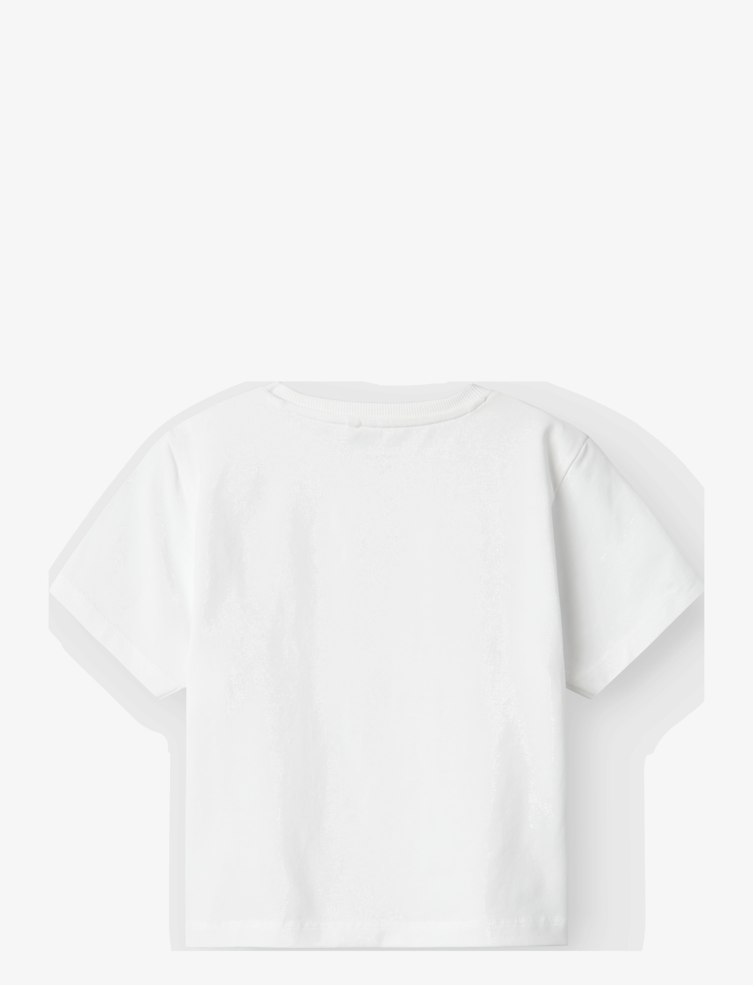 name it - NMFFREJANE SS NREG TOP - lühikeste varrukatega t-särgid - lucent white - 2