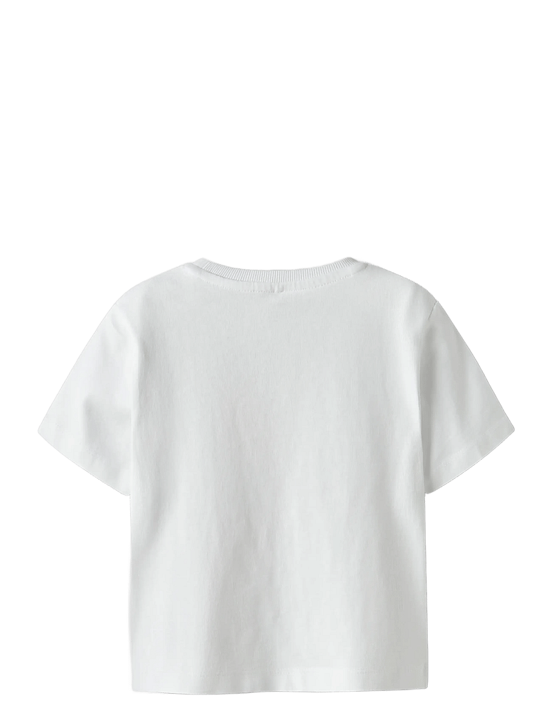 name it - NMFHELKA SS NREG TOP PB - kortärmade t-shirts - lucent white - 1