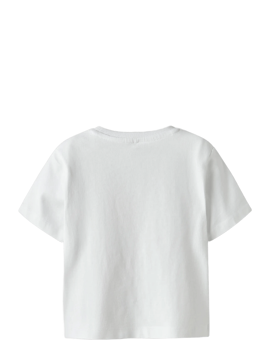 name it - NMFHELKA SS NREG TOP PB - kortärmade t-shirts - lucent white - 1