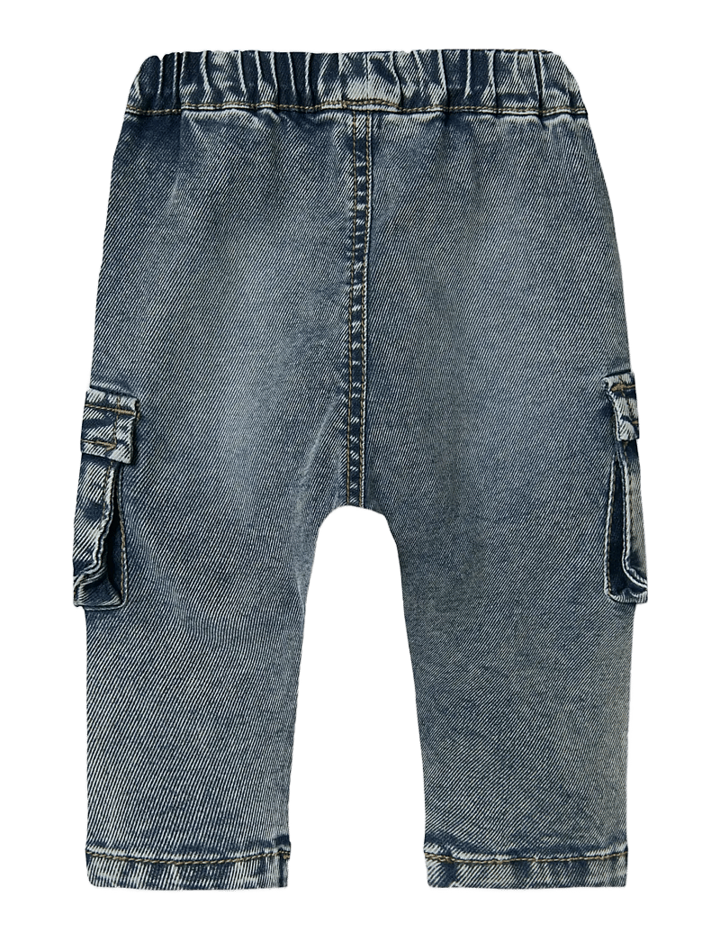 name it - NBMBEN BAGGY CARGO JEANS 2727-YB NOOS - loose jeans - dark blue denim - 1