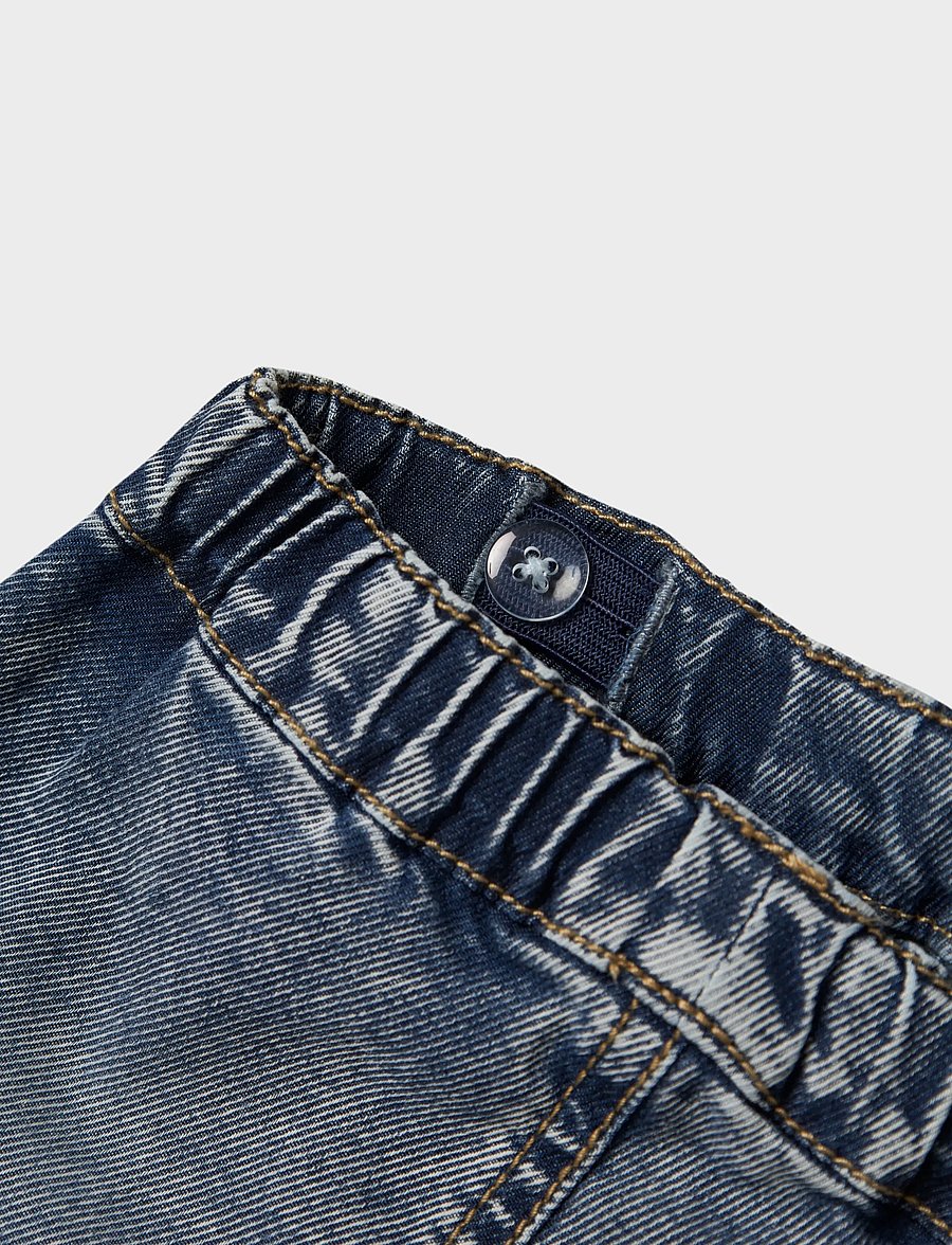 name it - NBMBEN BAGGY CARGO JEANS 2727-YB NOOS - loose jeans - dark blue denim - 0