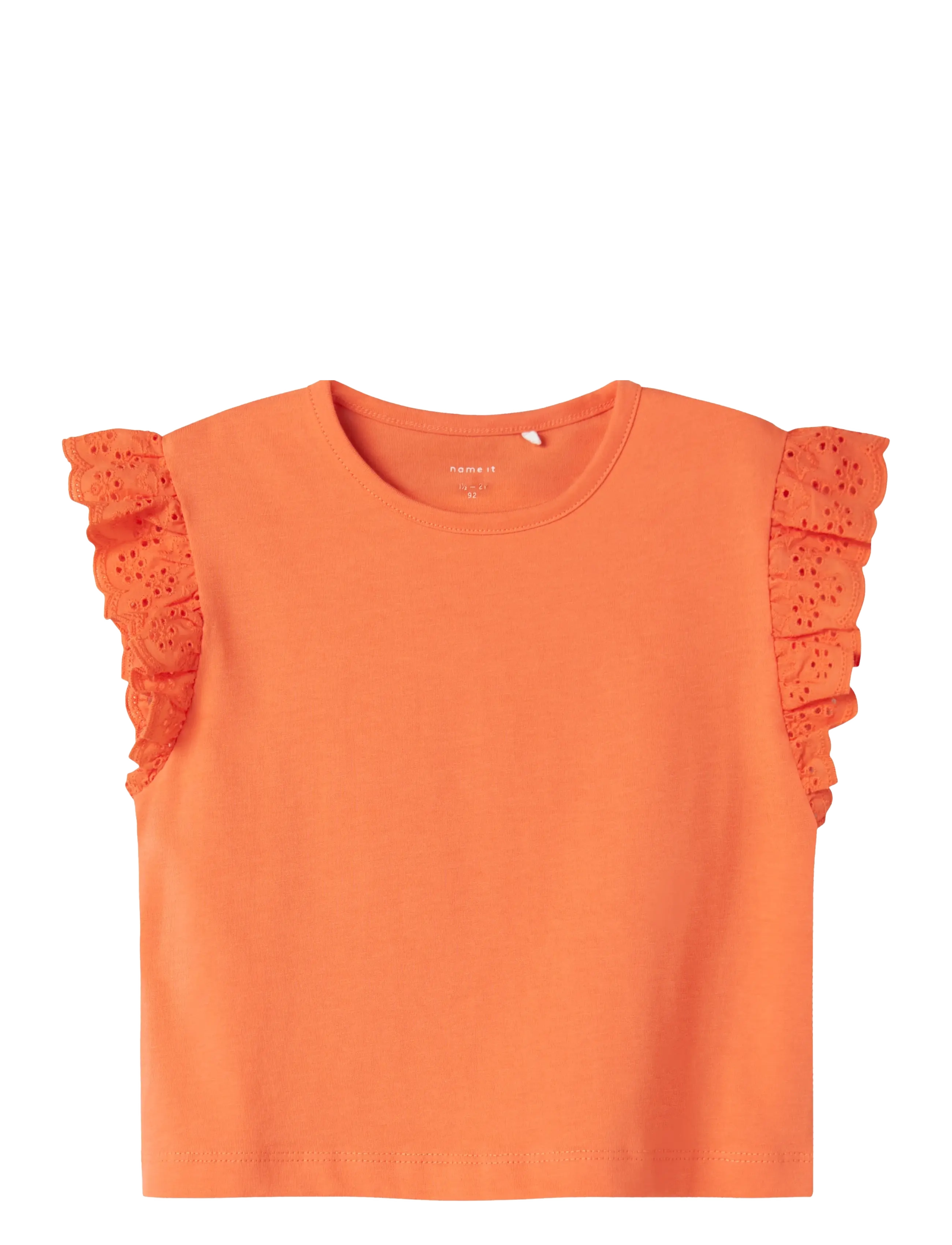 name it NMFHREJAINE CAPSL SHORT NREG TOP PB - Ærmeløs undertrøje - FRESH SALMON / orange