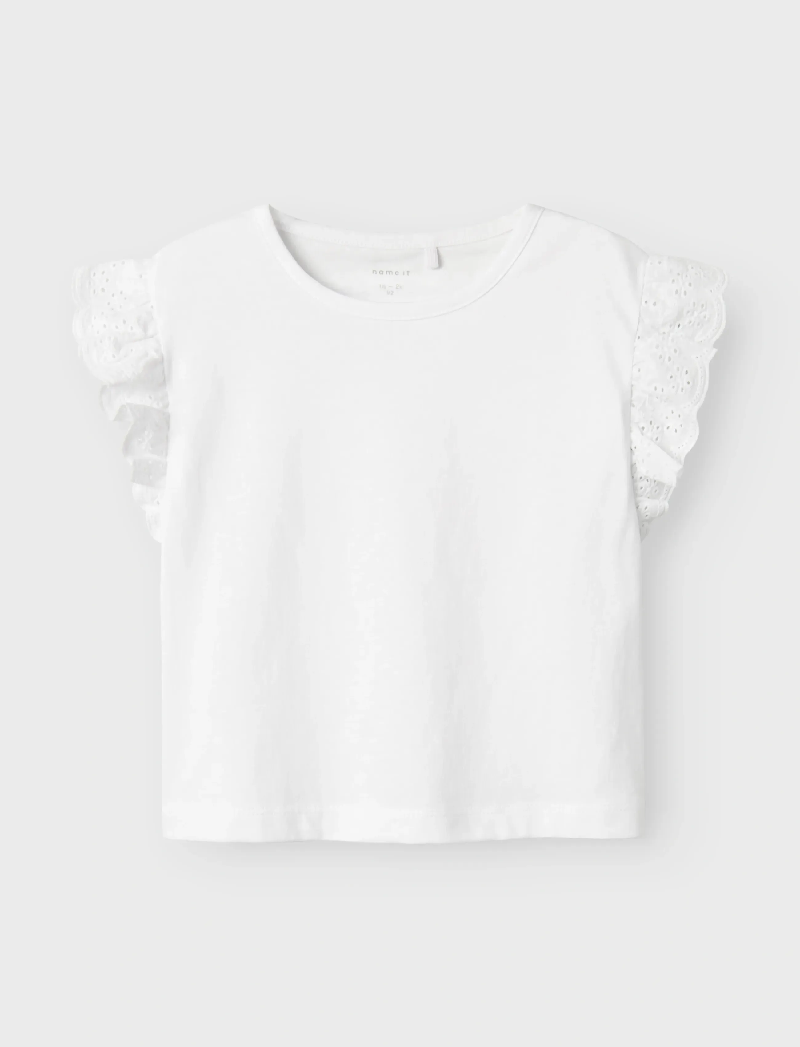 name it - NMFHREJAINE CAPSL SHORT NREG TOP PB - linnen - lucent white - 2