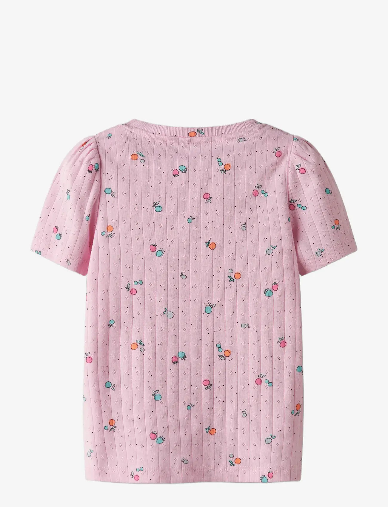 name it - NMFHAMANDA SS SLIM TOP PB - sügisesed riided - sweet dreams - 1