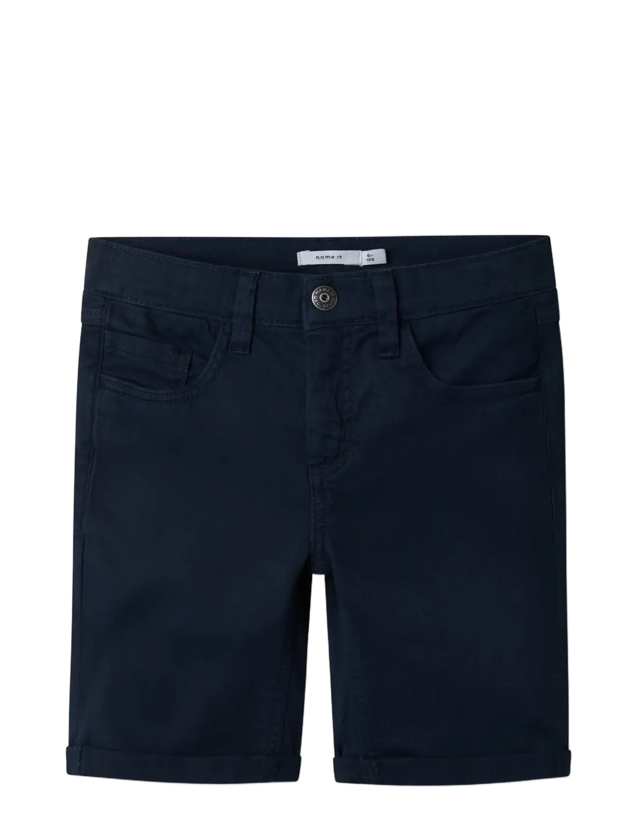 name it - NKMSILAS ISAK LSHORT TWI 3122-MF TB NOOS - chino stila šorti - dark sapphire - 3
