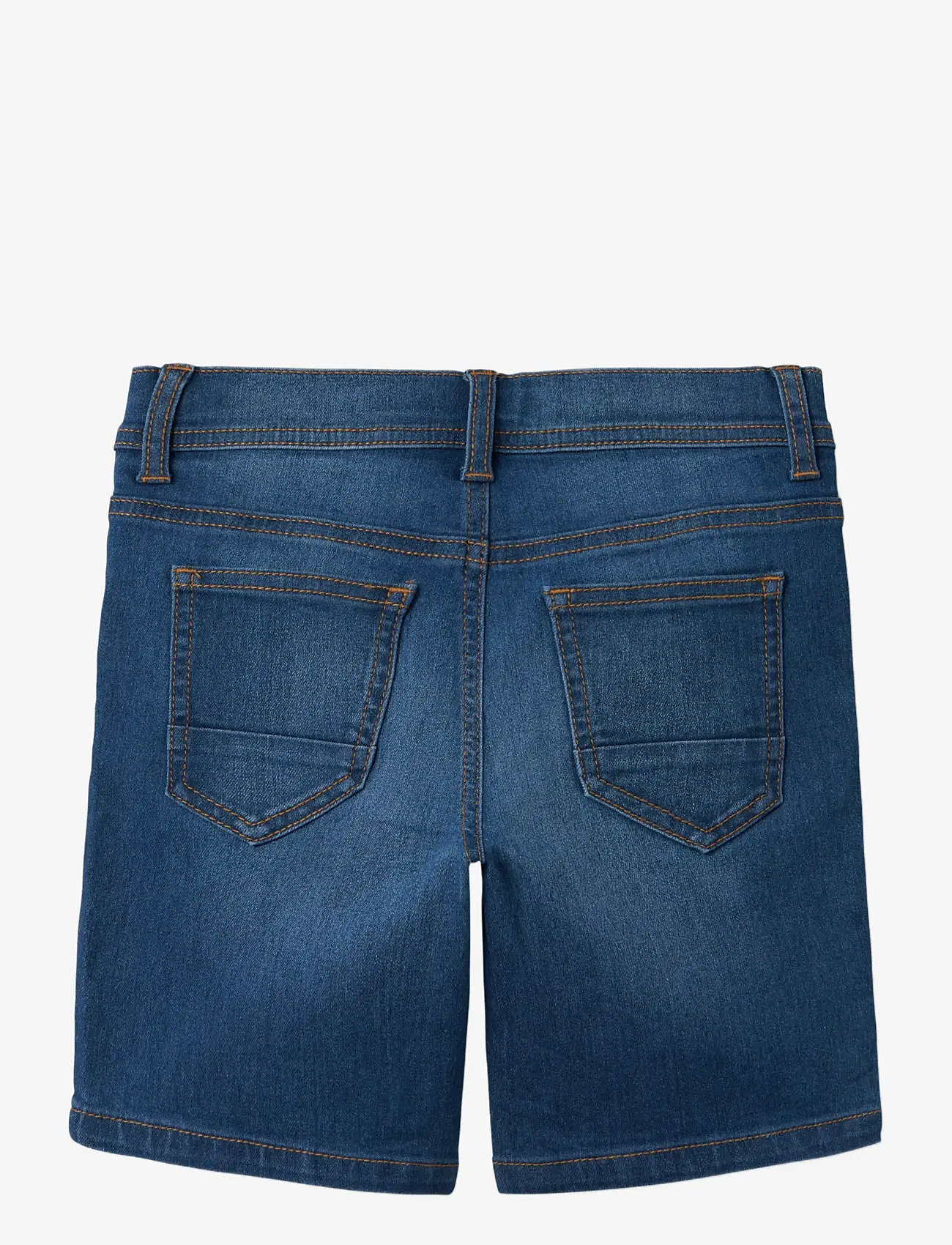 name it - NKMSILAS SLIM L DNM SHORTS 3339-IS TB - jeansshorts - dark blue denim - 1