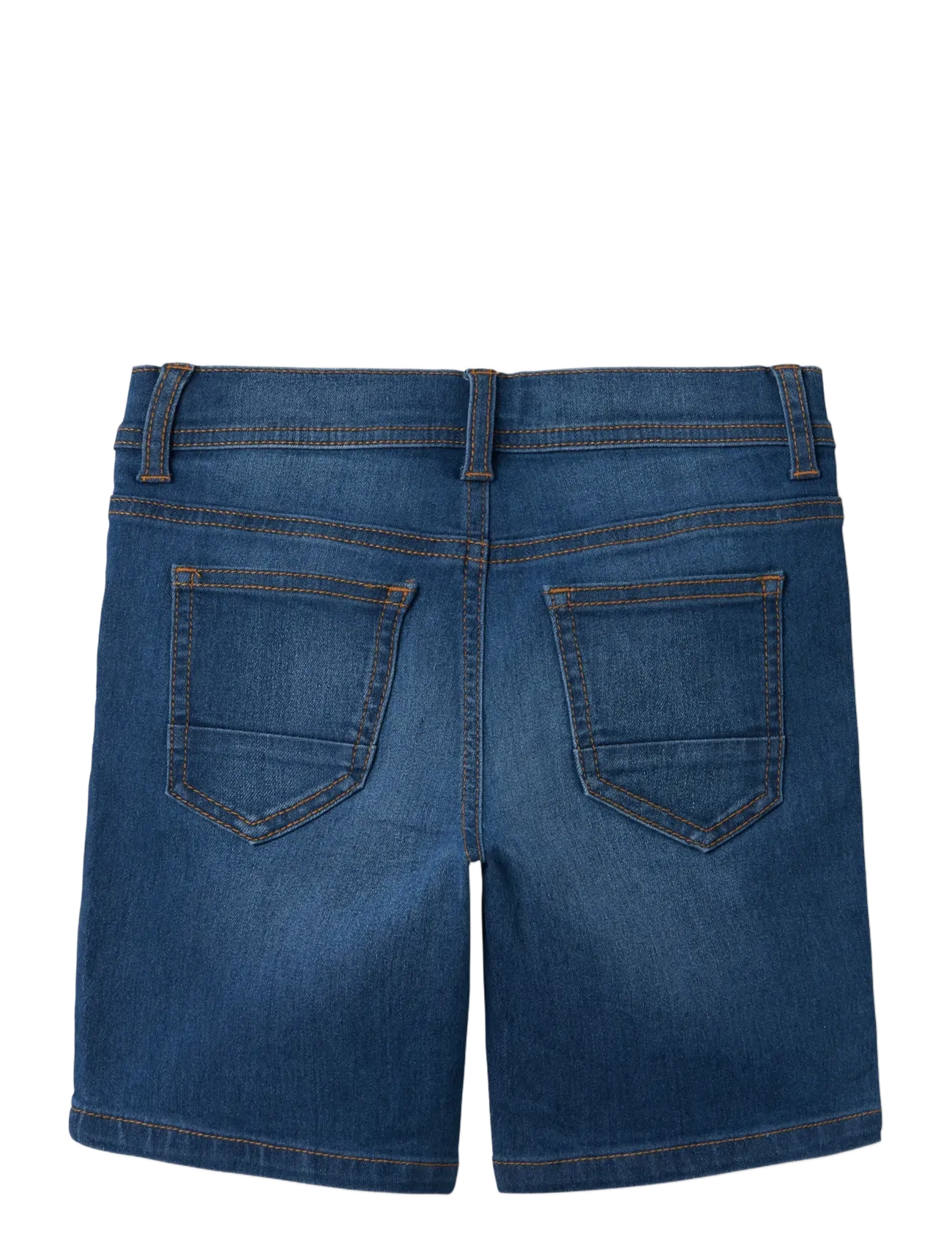 name it - NKMSILAS SLIM L DNM SHORTS 3339-IS TB - denimshorts - dark blue denim - 1
