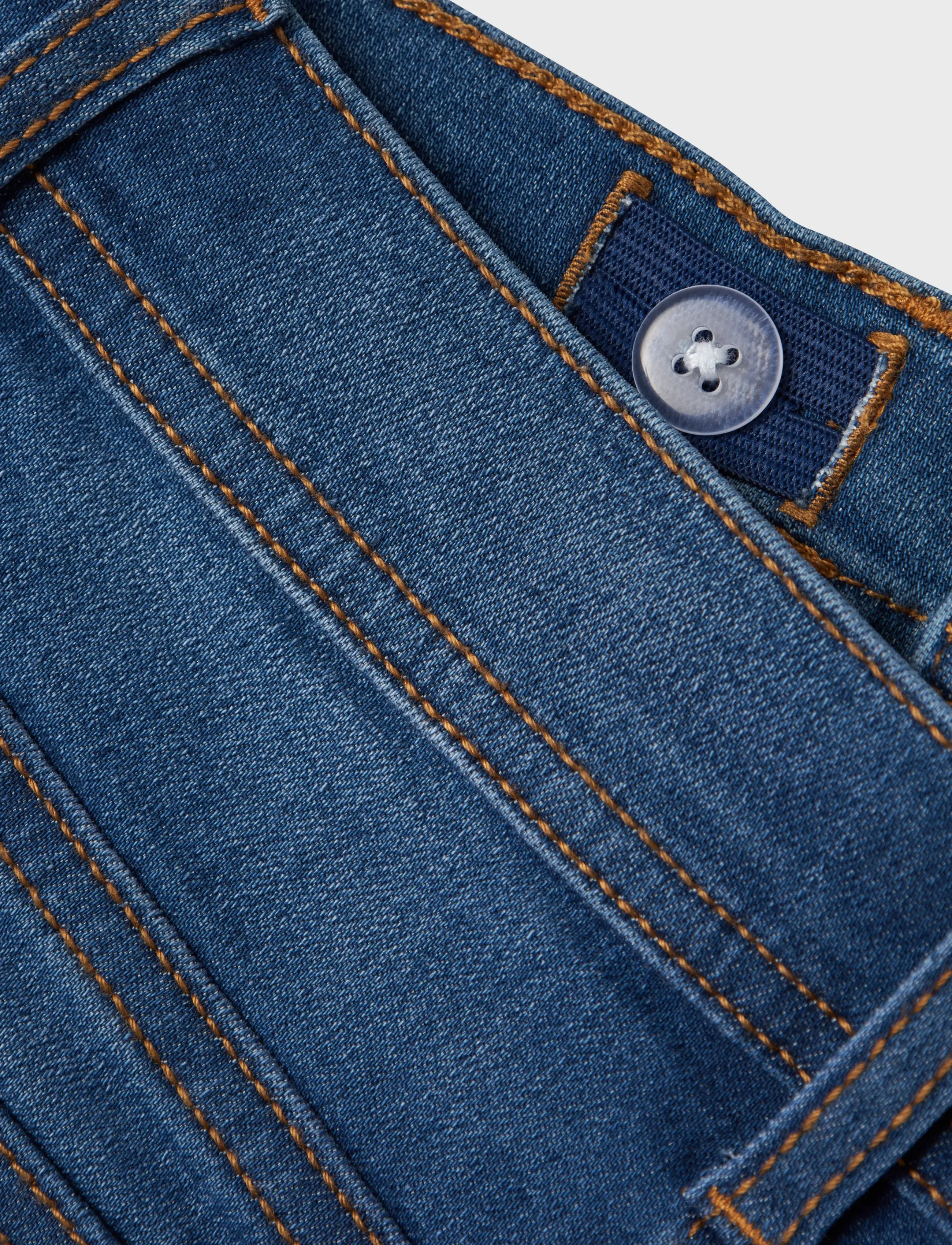 name it - NKMSILAS SLIM L DNM SHORTS 3339-IS TB - denimshorts - dark blue denim - 3