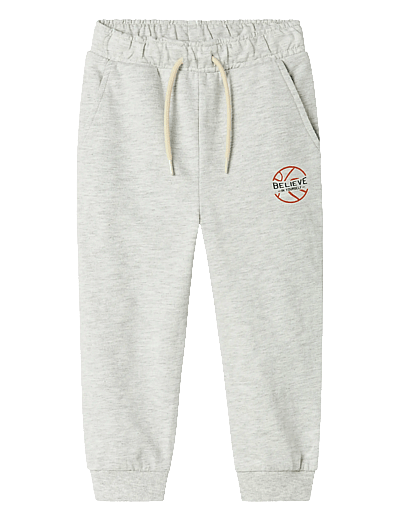 name it NMMBERTILLO NREG SWE PANT UNB PB - Baby 0 bis 2 Jahren - LIGHT GREY MELANGE / grey