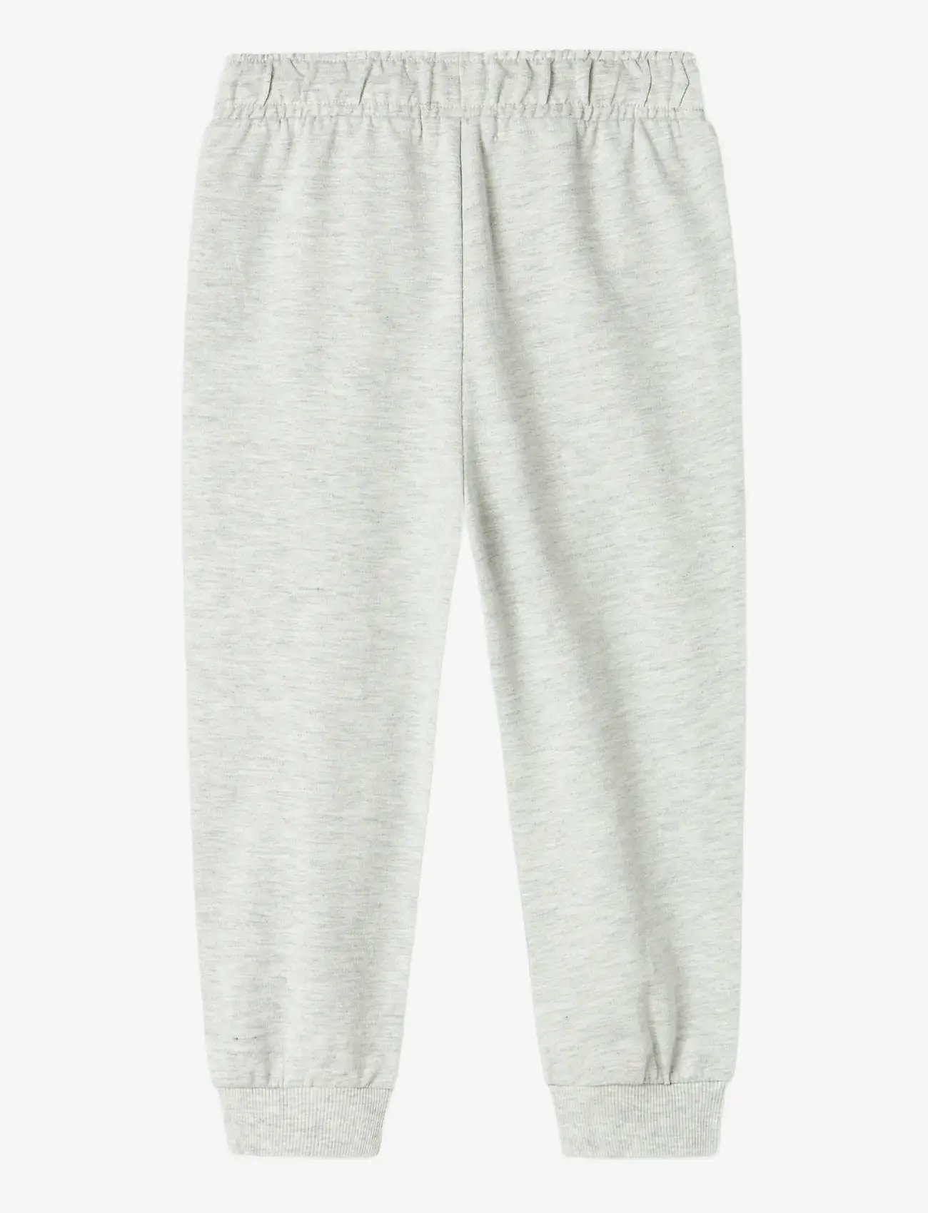 name it - NMMBERTILLO NREG SWE PANT UNB PB - jogginghosen - light grey melange - 1