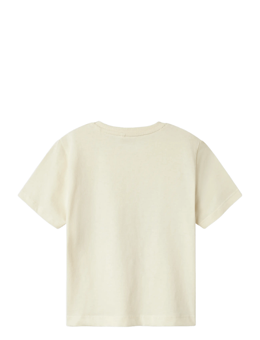 name it - NMMBENNIBO SS NREG TOP PB - lühikeste varrukatega t-särgid - birch - 2