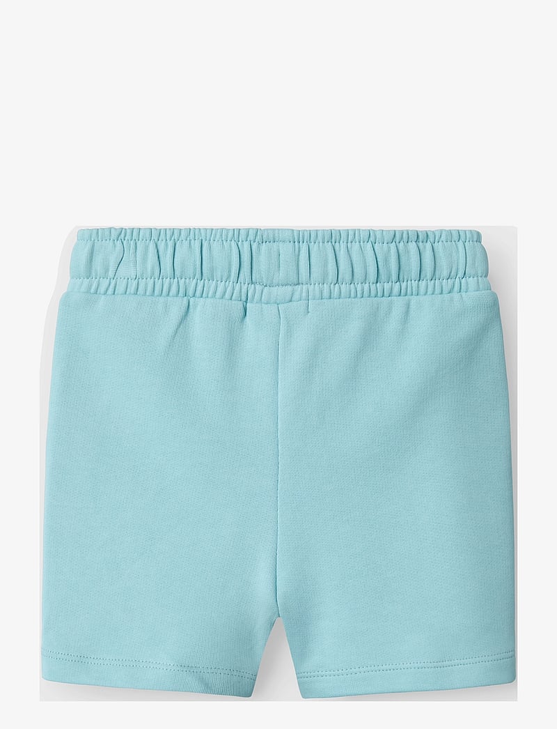 name it - NMMFRITZO NREG SWE SHORTS UNB PB - sweatshorts - aquatic - 1