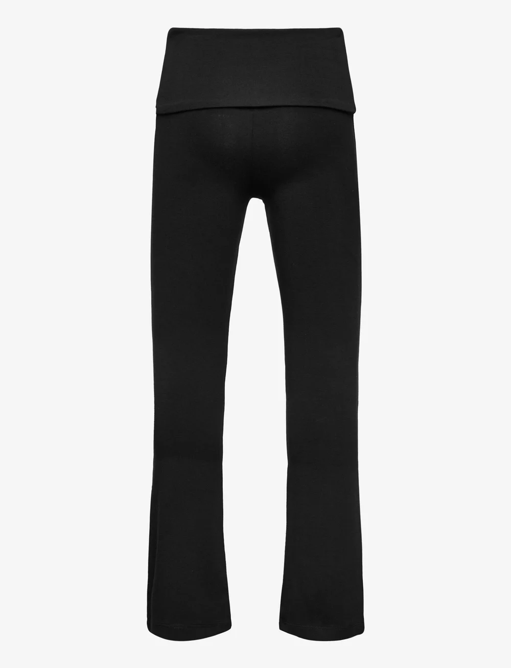 name it - NKFHELENA FOLD DOWN BOOTCUT PANT - housut - black - 2