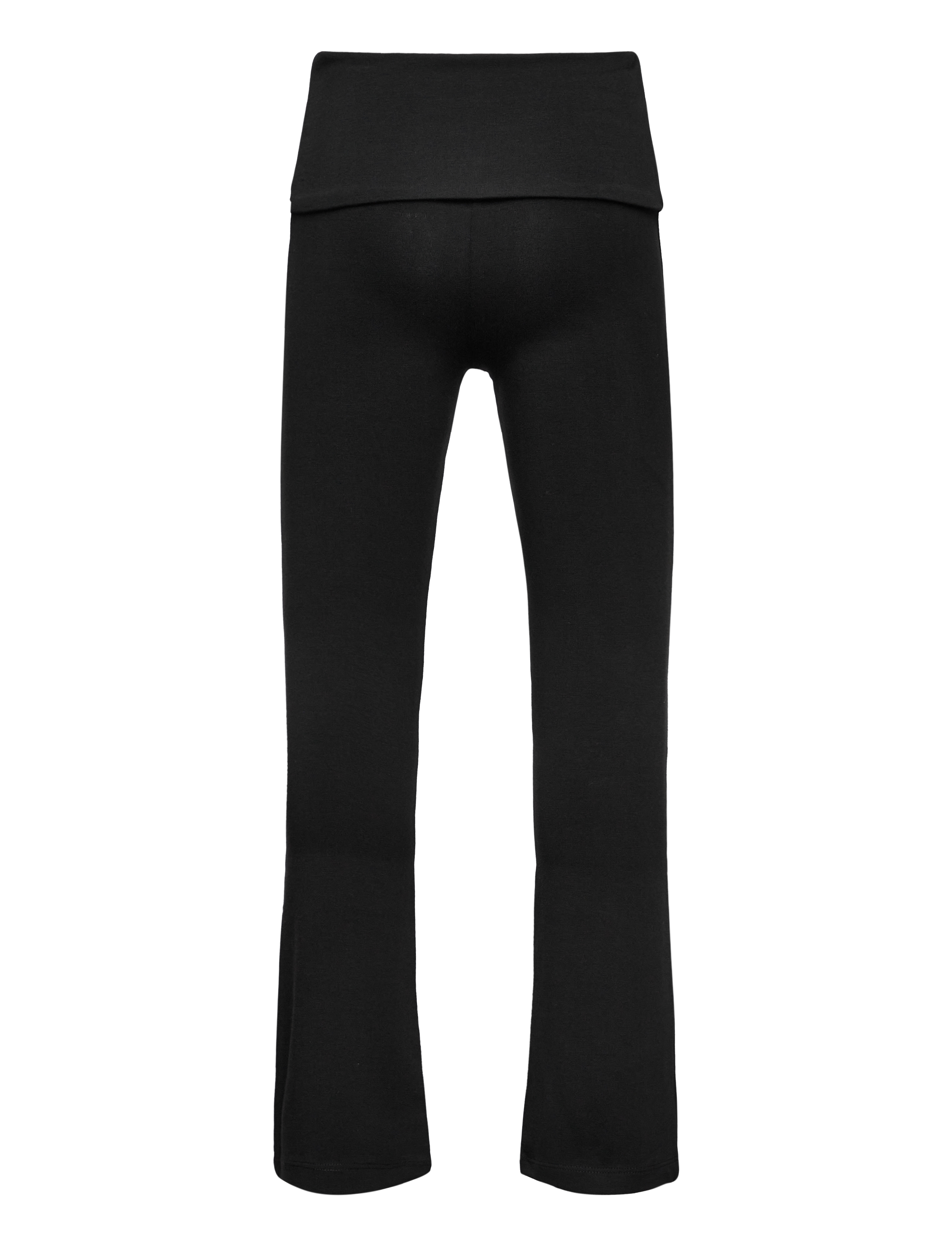 name it - NKFHELENA FOLD DOWN BOOTCUT PANT - black - 2
