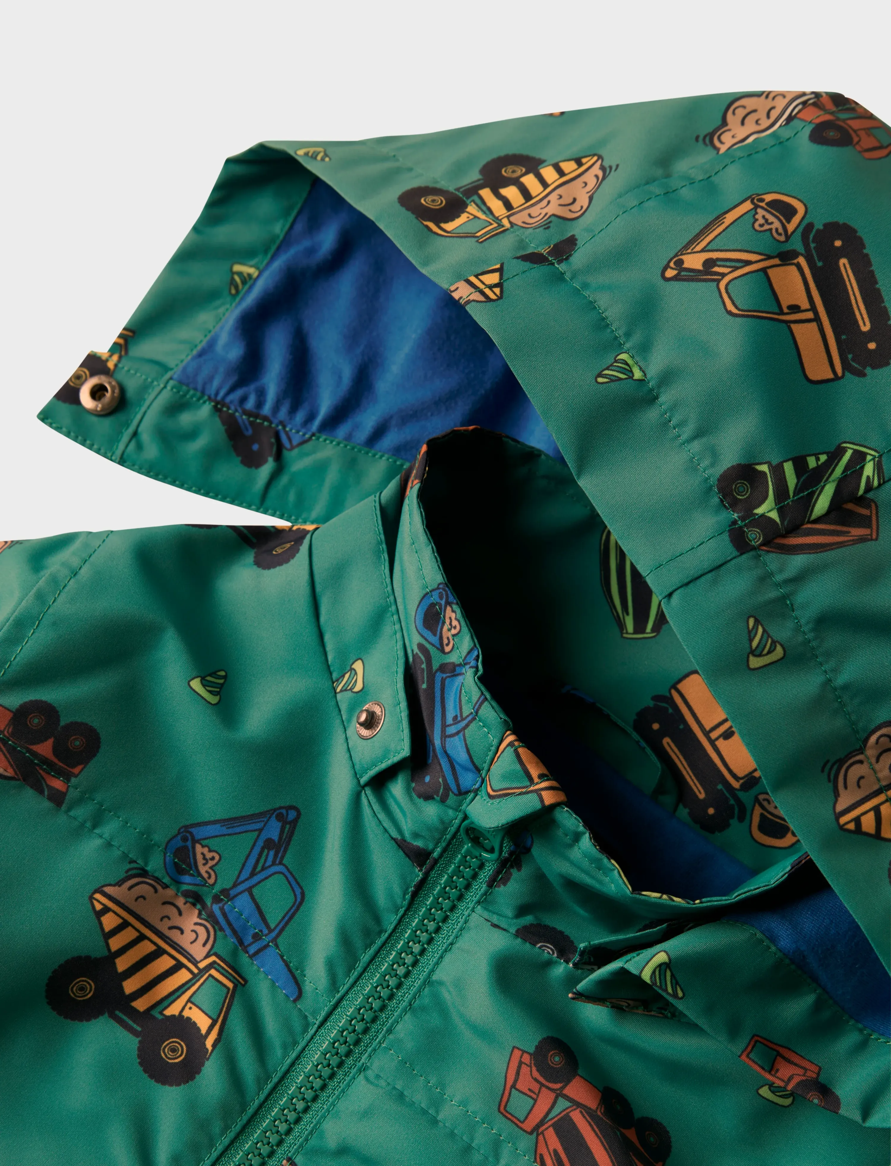name it - NMMMAX LI JACKET AOP - efterårsjakker - shady glade - 2