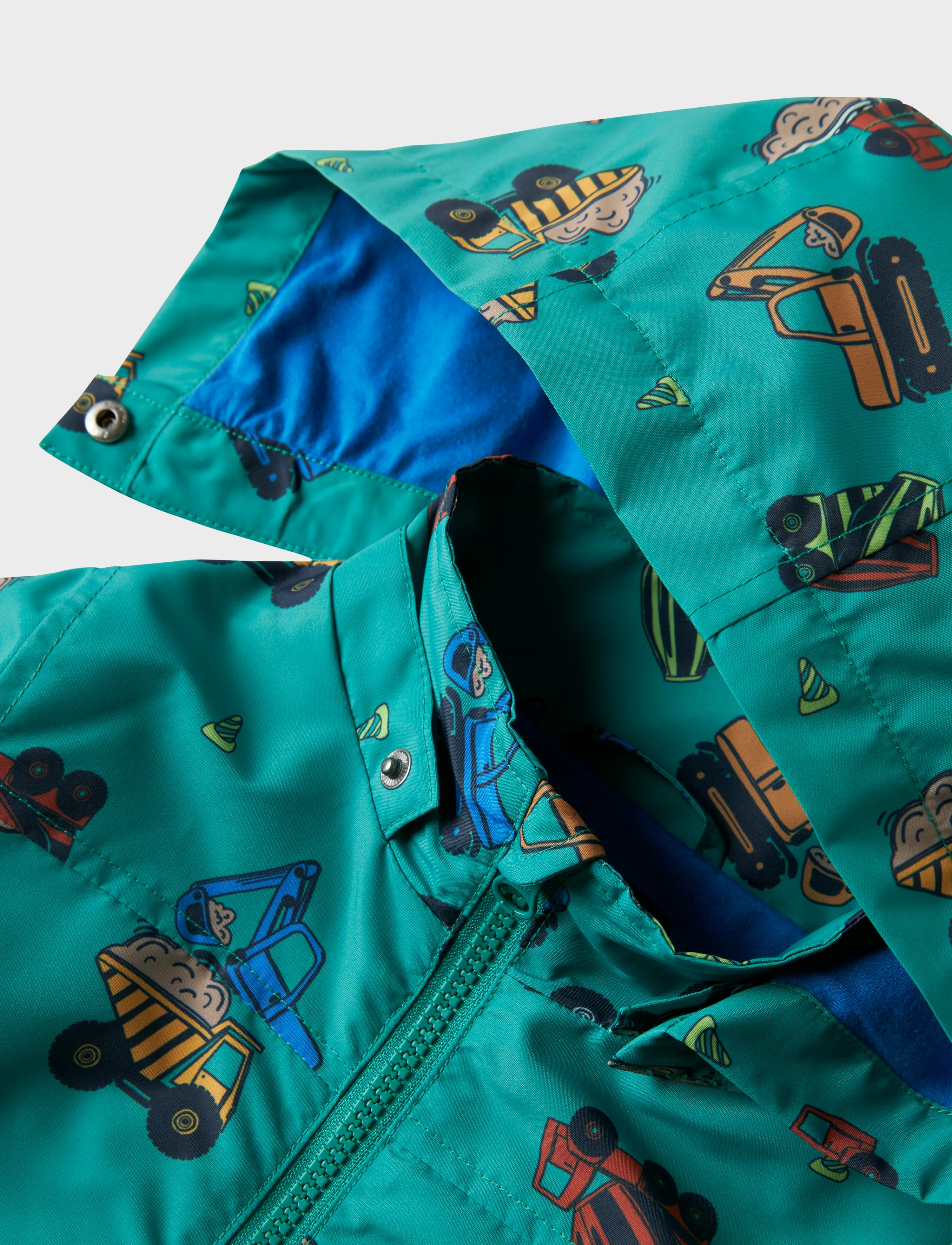 name it - NMMMAX LI JACKET AOP - efterårsjakker - shady glade - 3