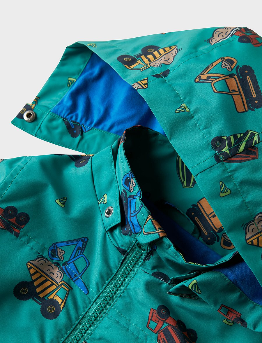 name it - NMMMAX LI JACKET AOP - vestes imperméables et respirantes - shady glade - 3