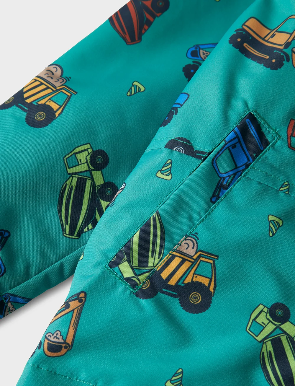 name it - NMMMAX LI JACKET AOP - shell-jacken - shady glade - 4