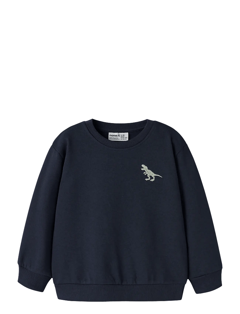 name it - NMMVALLEN LS NREG SWEAT BRU - dressipluusid - navy blazer - 0