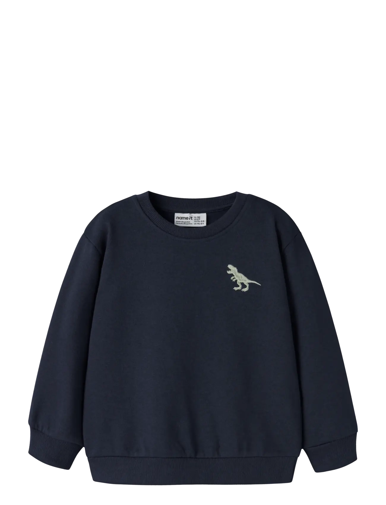 name it - NMMVALLEN LS NREG SWEAT BRU - sweatshirts - navy blazer - 0