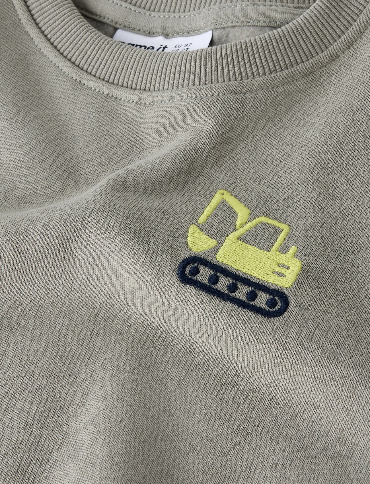 name it - NMMVALLEN LS NREG SWEAT BRU - sweatshirts - shadow - 2