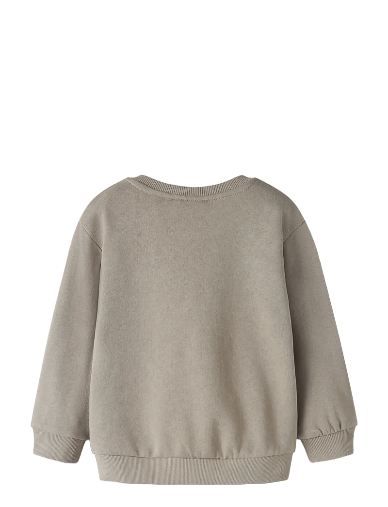 name it - NMMVALLEN LS NREG SWEAT BRU - sweatshirts - vintage khaki - 1