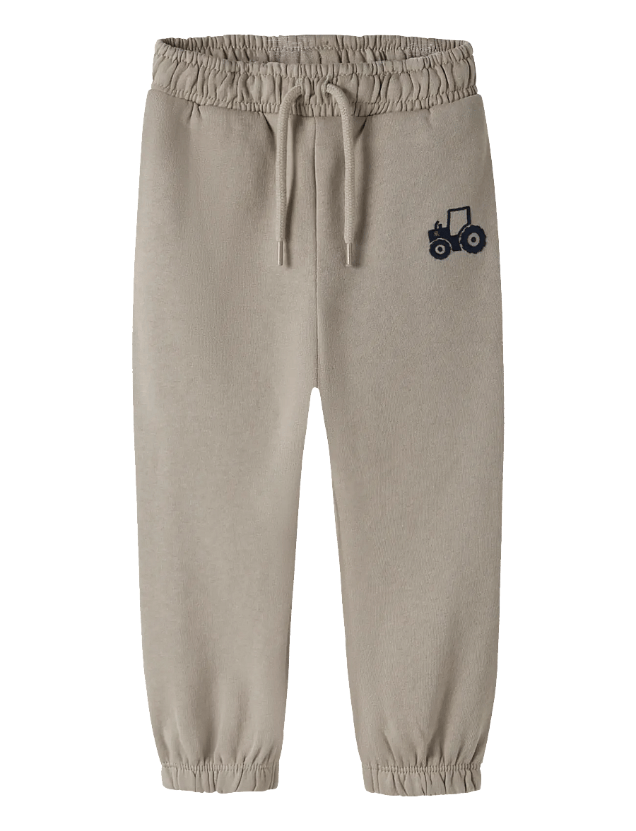 name it - NMMVALLEN NREG SWE PANT BRU - mjukisbyxor - vintage khaki - 0