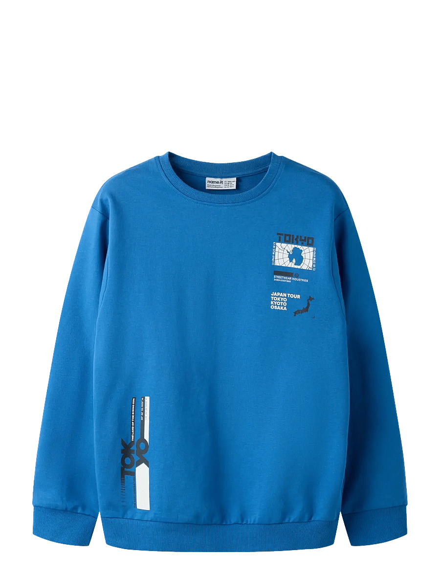 name it - NKMVILDAR LS NREG SWEAT UNB - sweatshirts - delft - 1