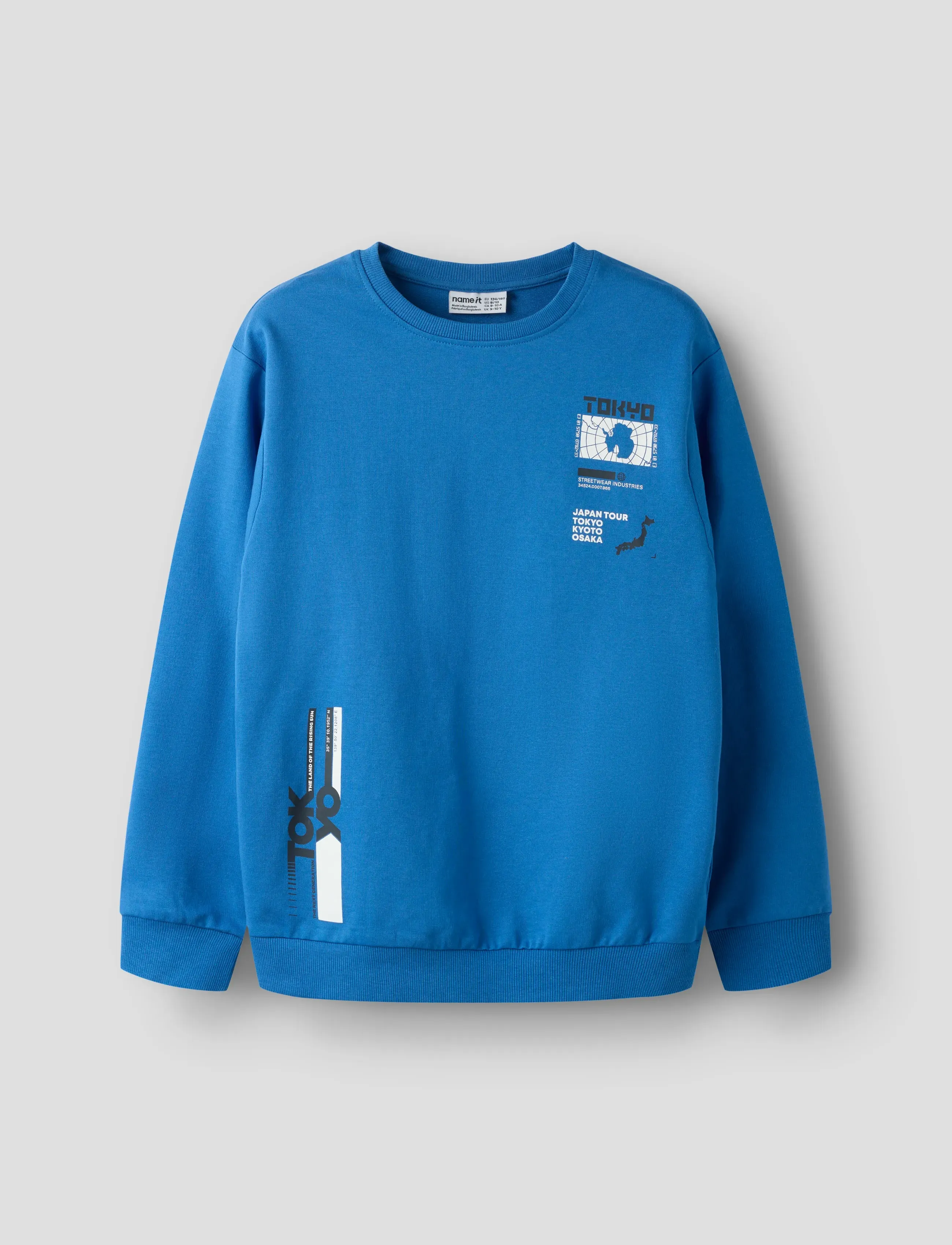 name it NKMVILDAR LS NREG SWEAT UNB - Sweatshirts - DELFT / blue