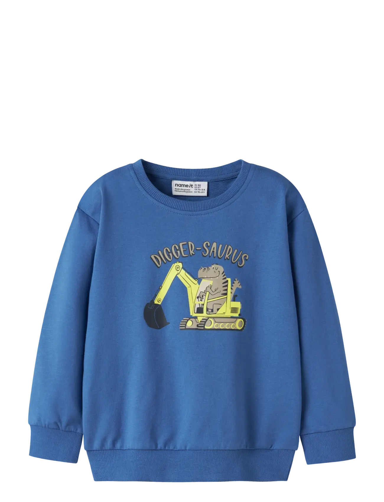 name it NMMVILDAR LS NREG SWEAT UNB - Kleidung - DELFT / blue