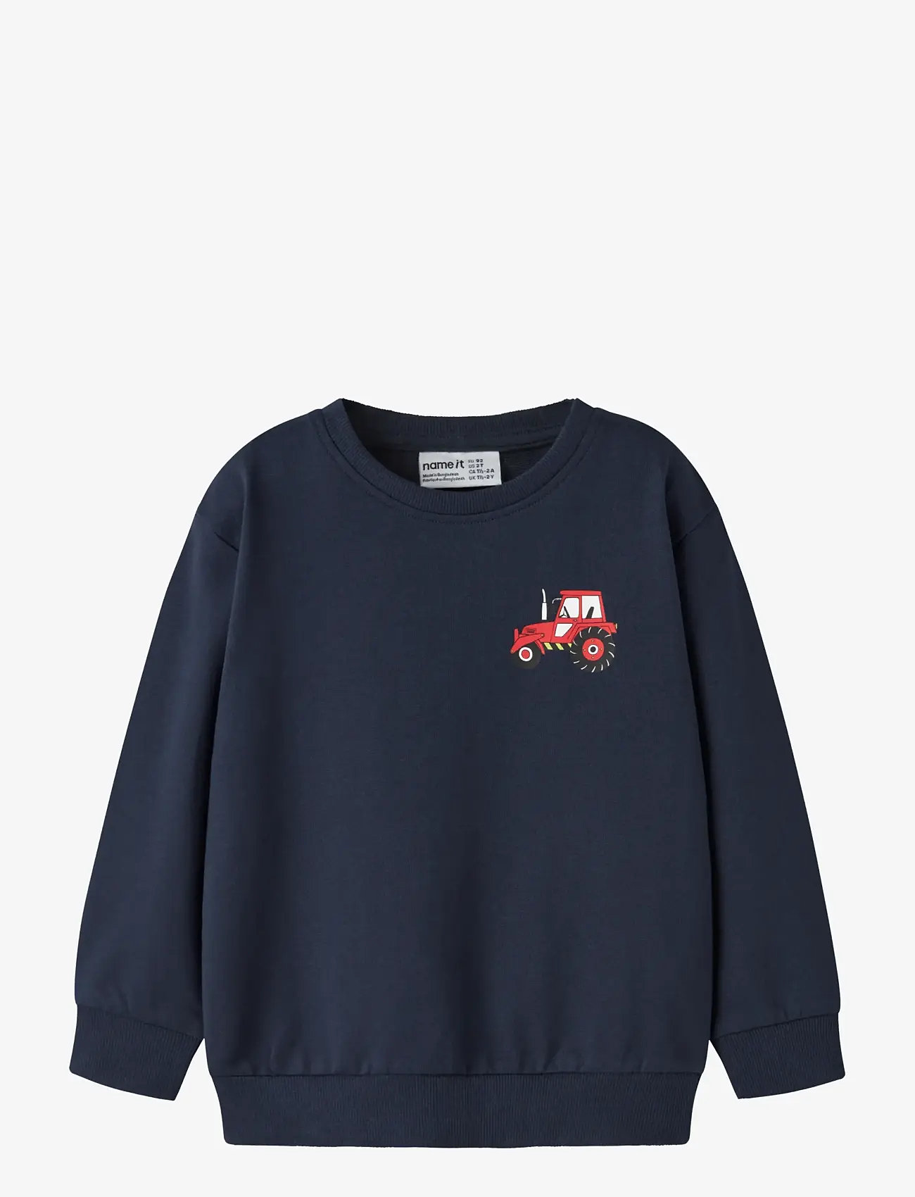 name it - NMMVILDAR LS NREG SWEAT UNB - sweatshirts - navy blazer - 1