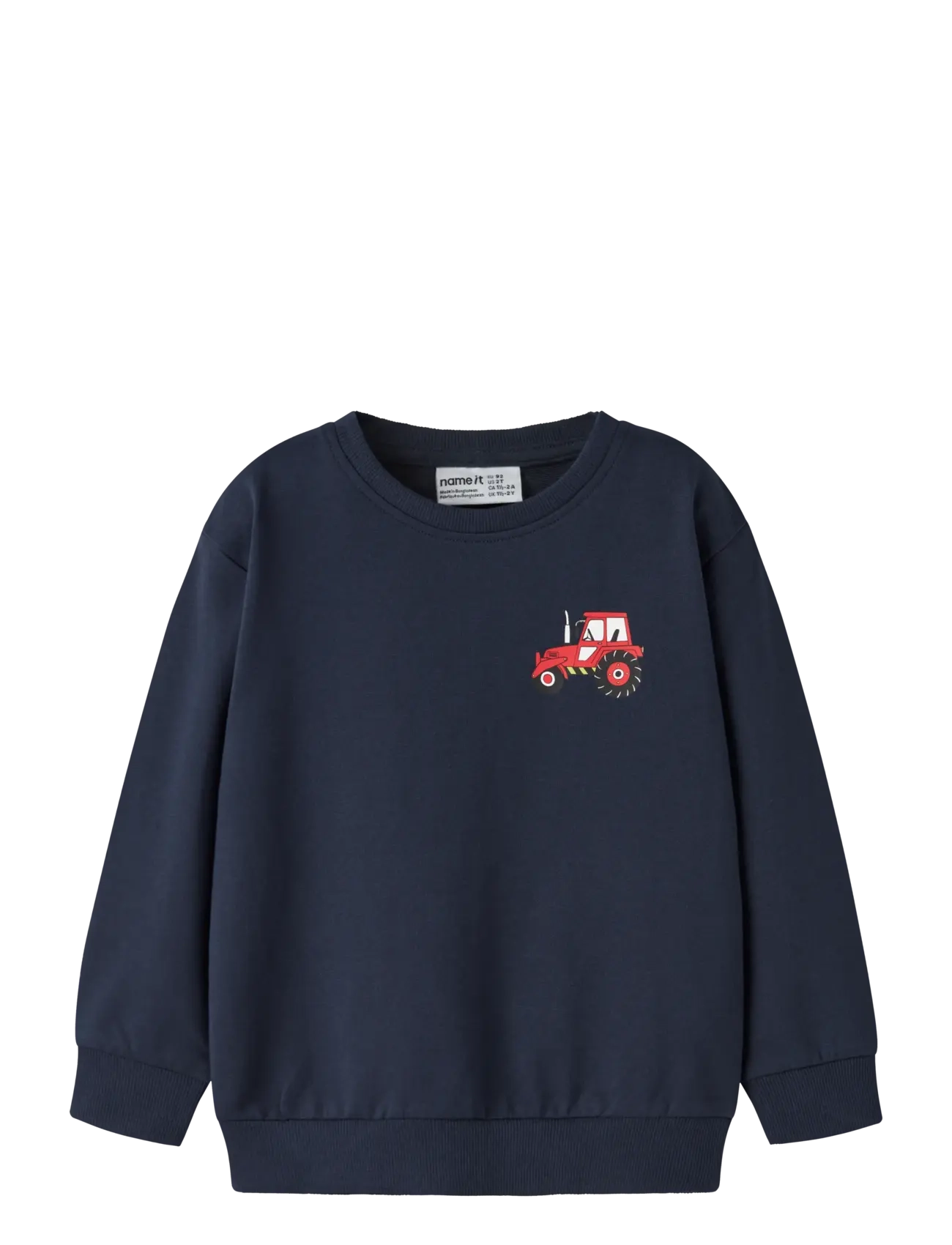 name it NMMVILDAR LS NREG SWEAT UNB - Overdele - NAVY BLAZER / navy