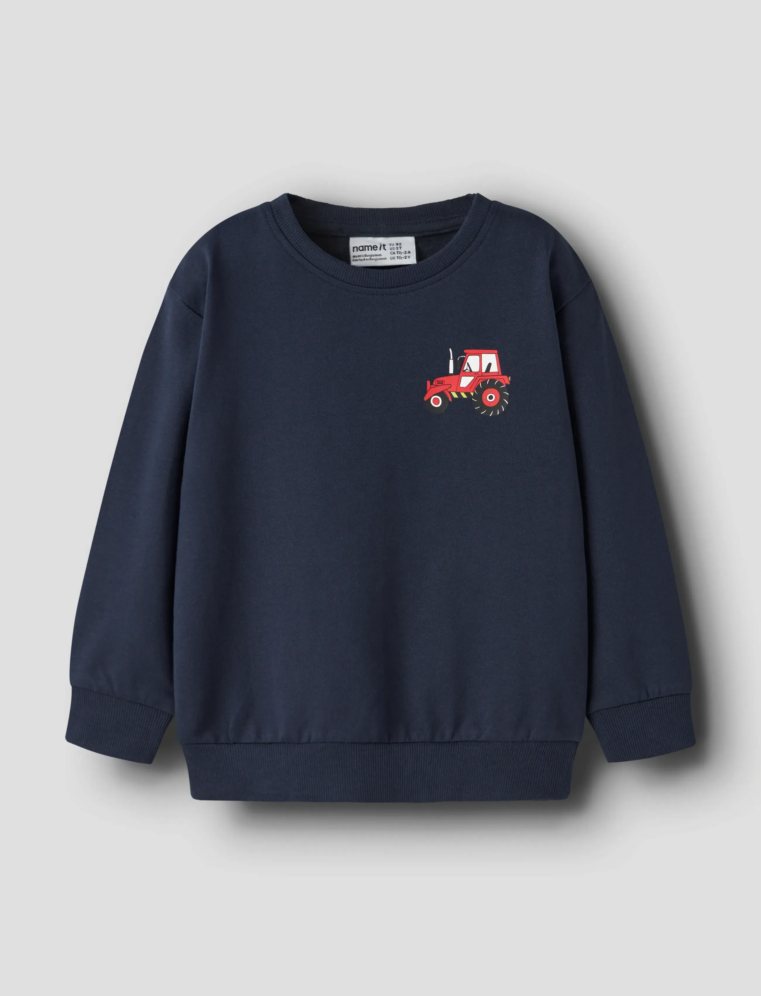 name it NMMVILDAR LS NREG SWEAT UNB - Sweatshirts & Hoodies - NAVY BLAZER / navy