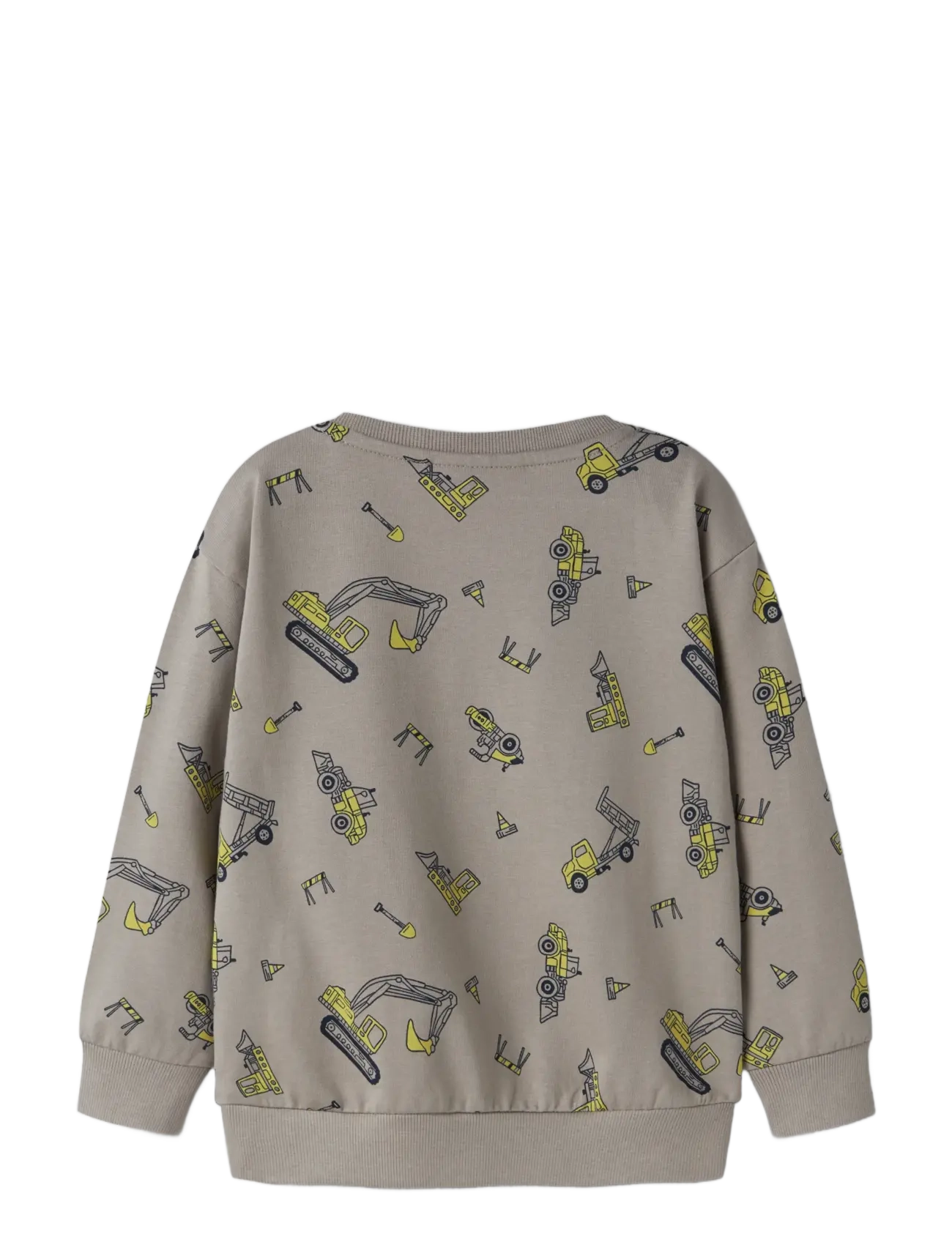 name it - NMMVILDAR LS NREG SWEAT UNB - sweatshirts - vintage khaki - 2
