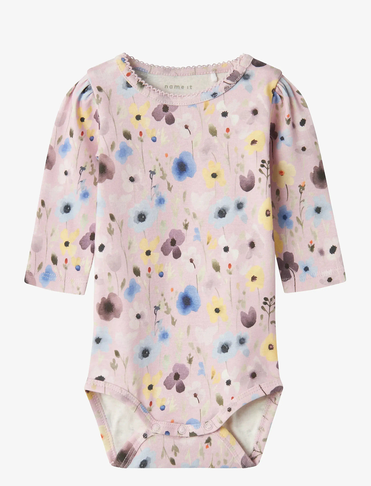 name it - NBFTIANE M LS BODY - long-sleeved bodies - winsome orchid - 0