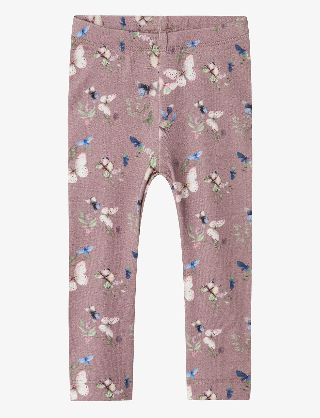 name it - NBFBELA M LEGGING - elderberry - 0