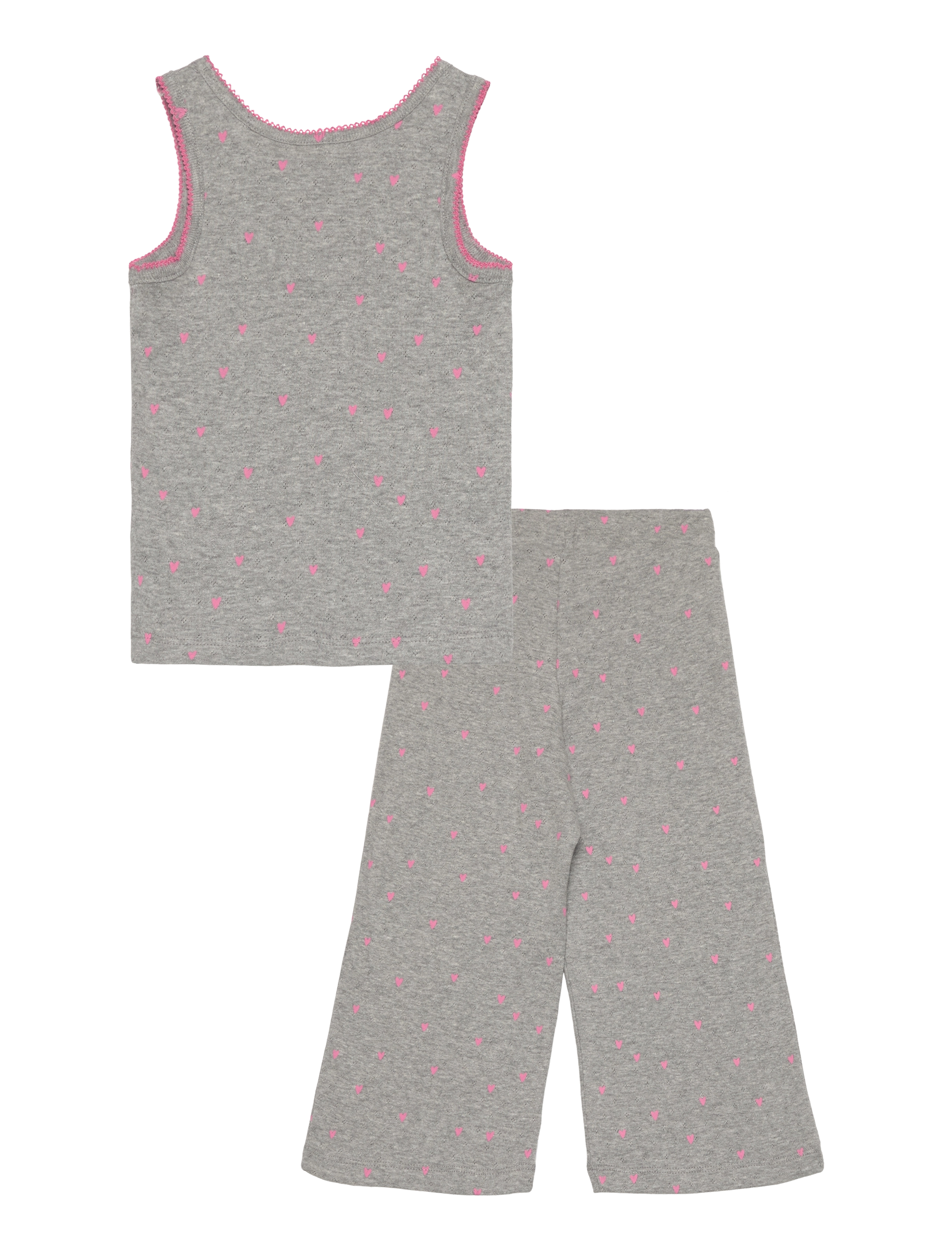 name it - NMFDINAYA SL NIGHT  SET - grey melange - 2
