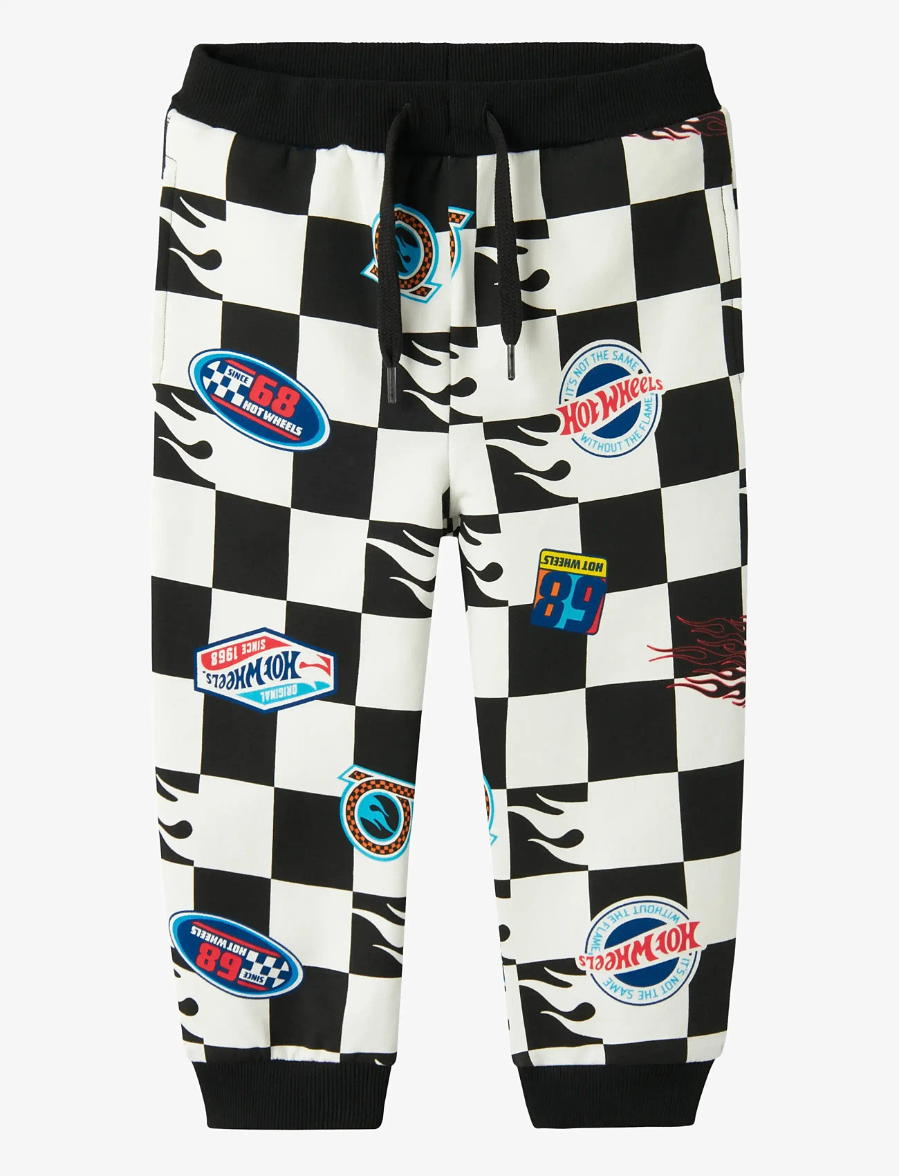 name it - NMMDREWY HOTWHEELS NREG SWE PANT BRU SKY - jogginghosen - black - 0