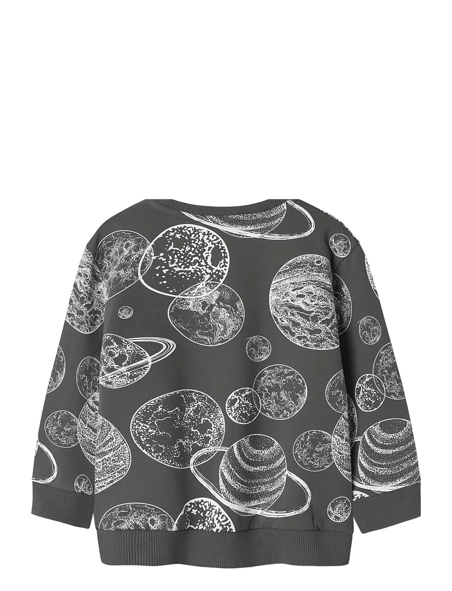 name it - NMMDAIM NASA NREG SWEAT BRU NAS - sweatshirts - lava smoke - 2