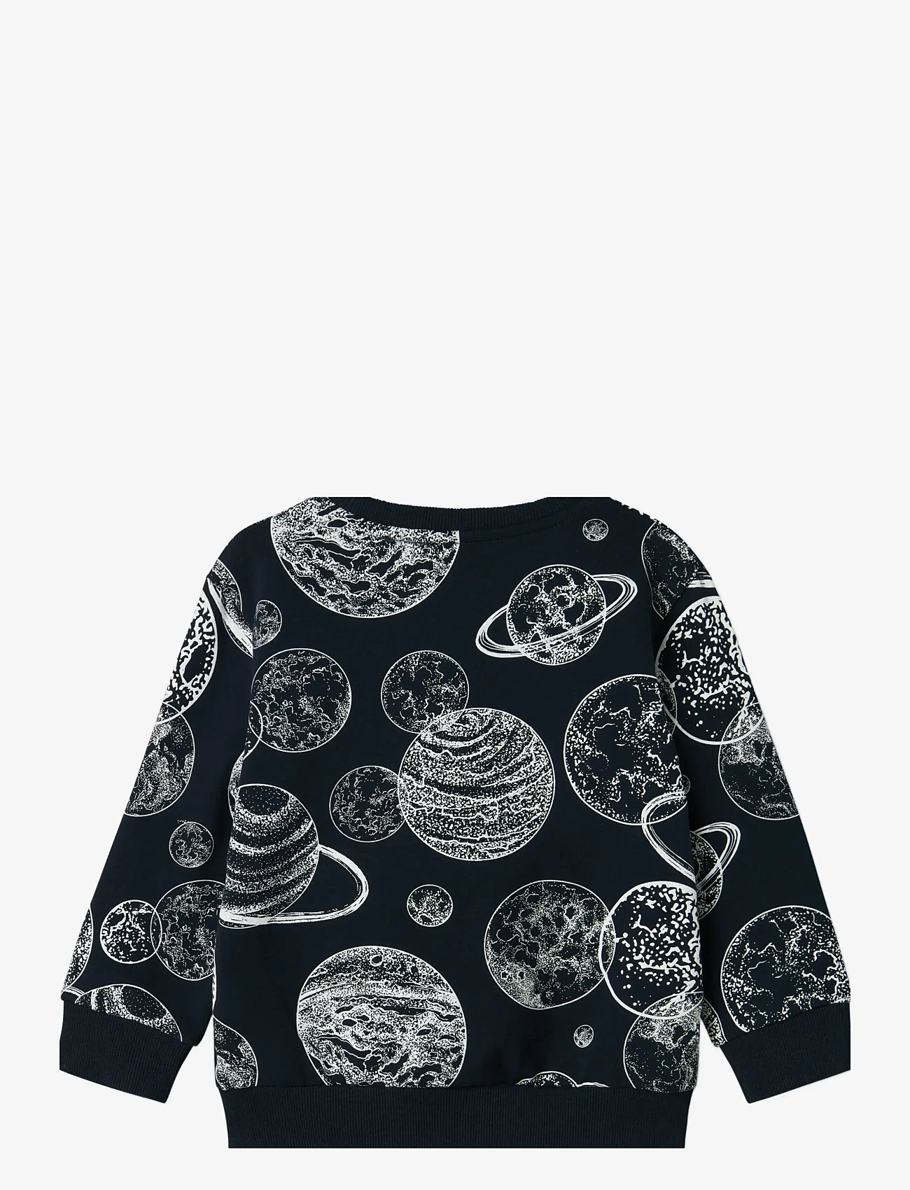 name it - NMMDAIM NASA NREG SWEAT BRU NAS - sweatshirts - navy blazer - 1