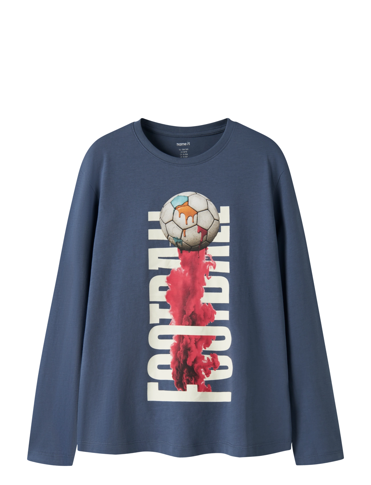 name it NKMVOTO LS NREG TOP - Topid - VINTAGE INDIGO / blue