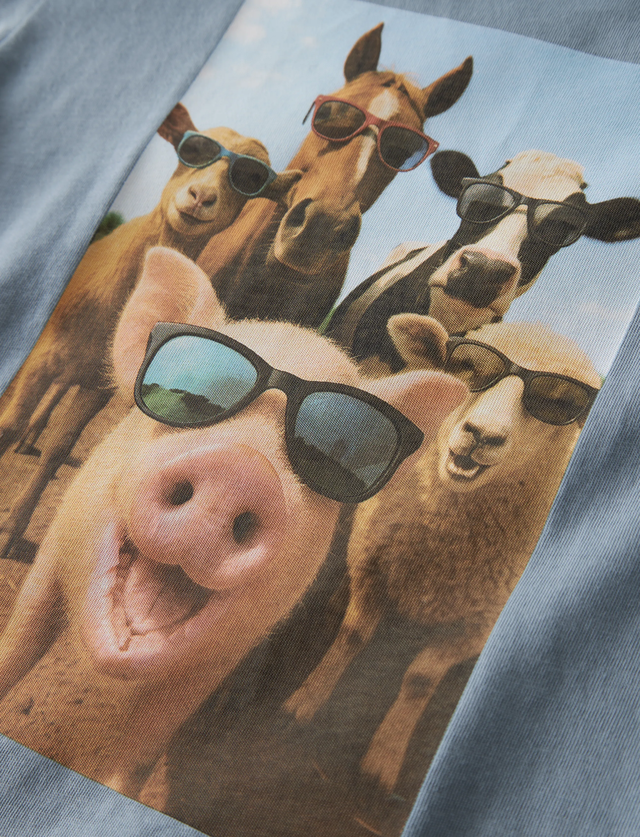 name it - NMMVOTO LS NREG TOP - pikkade varrukatega t-särgid - ashley blue - 2