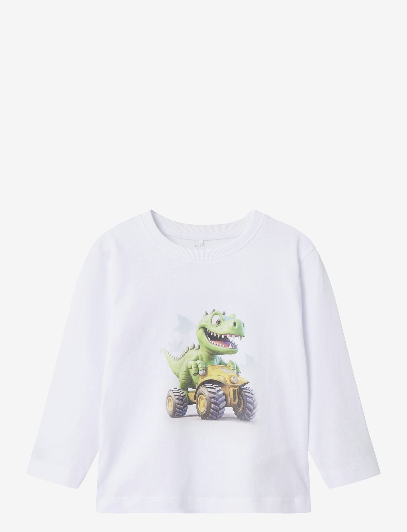 name it - NMMVOTO LS NREG TOP - long-sleeved t-shirts - bright white - 0