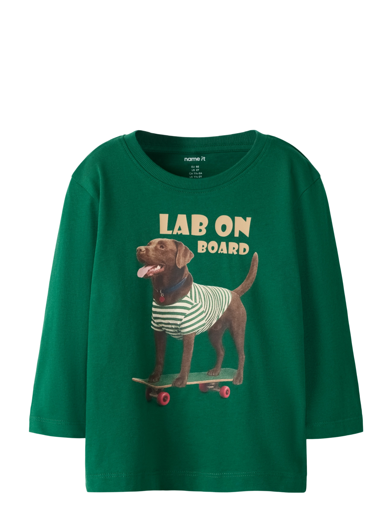 name it NMMVOTO LS NREG TOP - Oberteile & T-Shirts - EVERGREEN / green