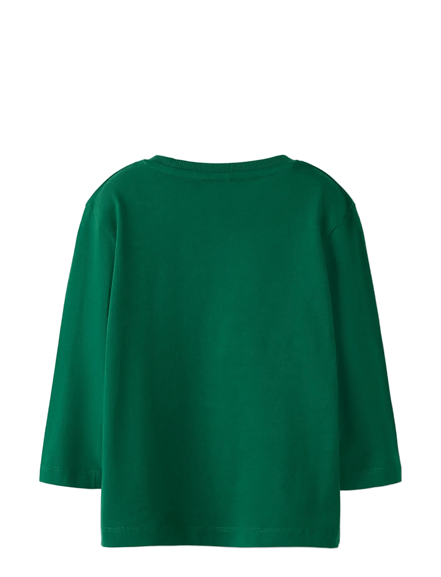 name it - NMMVOTO LS NREG TOP - pikkade varrukatega t-särgid - evergreen - 1