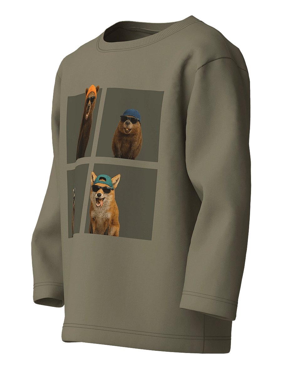 name it - NMMVOTO LS NREG TOP - pikkade varrukatega t-särgid - mermaid - 2