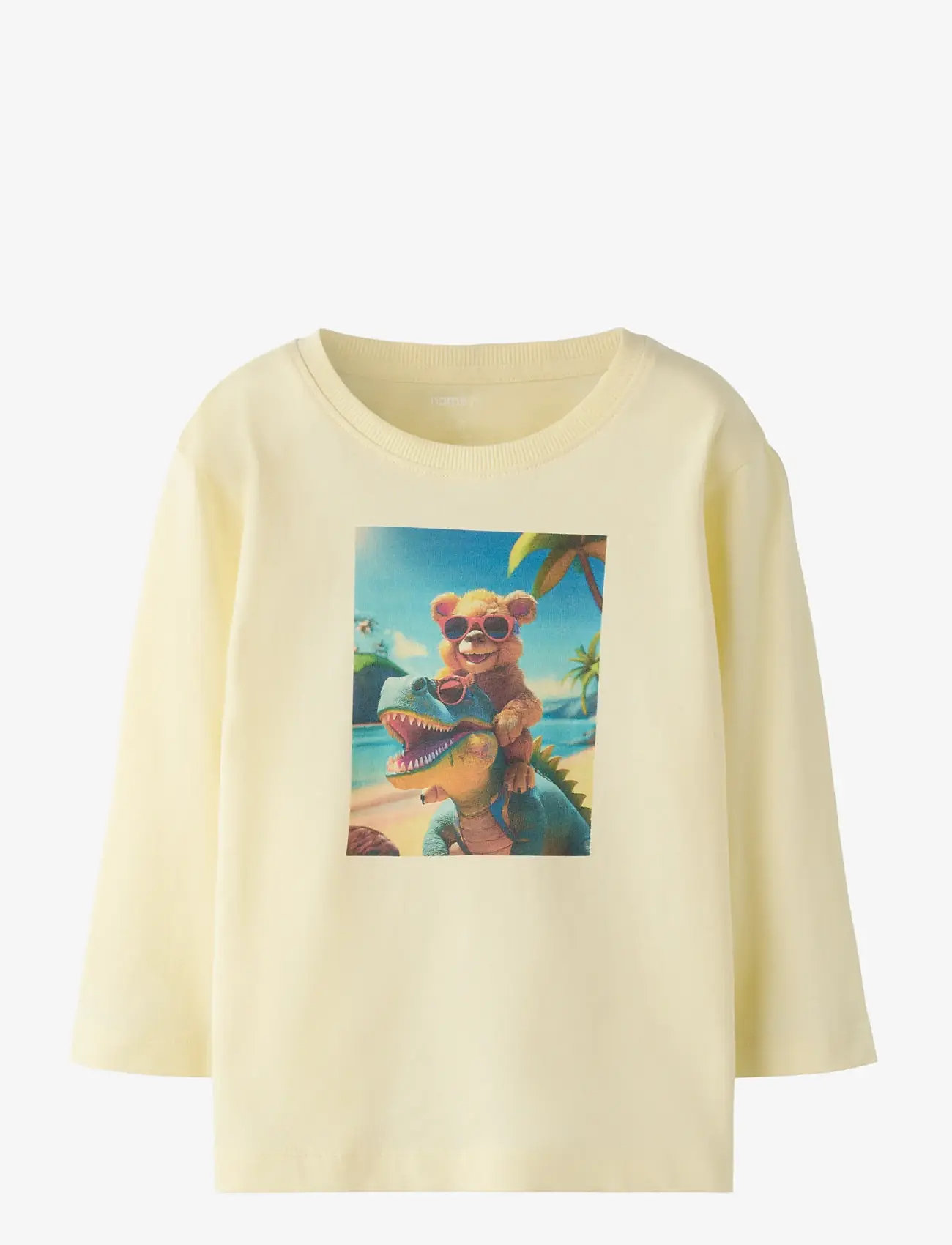 name it - NMMVOTO LS NREG TOP - langærmede t-shirts - pear sorbet - 1