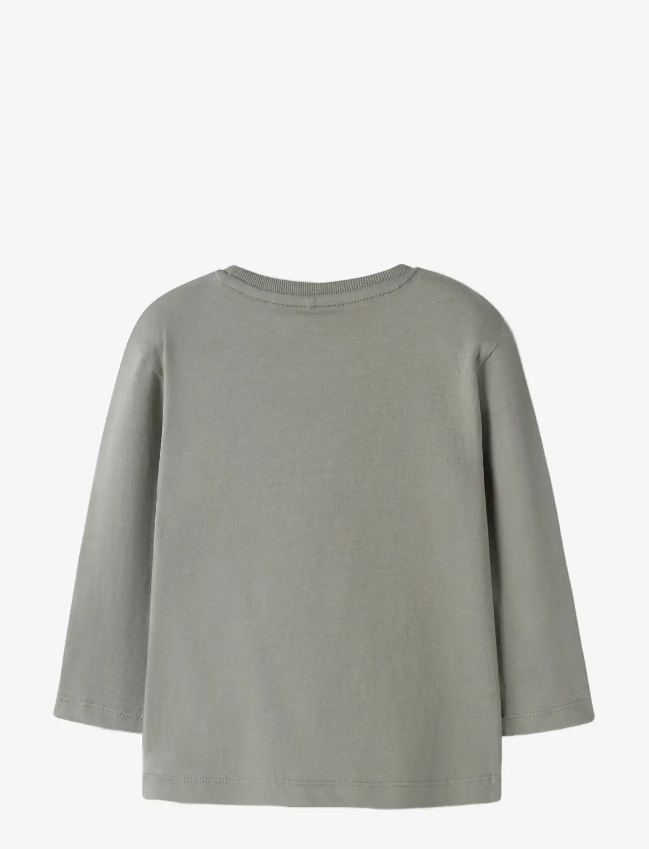 name it - NMMVOTO LS NREG TOP - langærmede t-shirts - shadow - 2