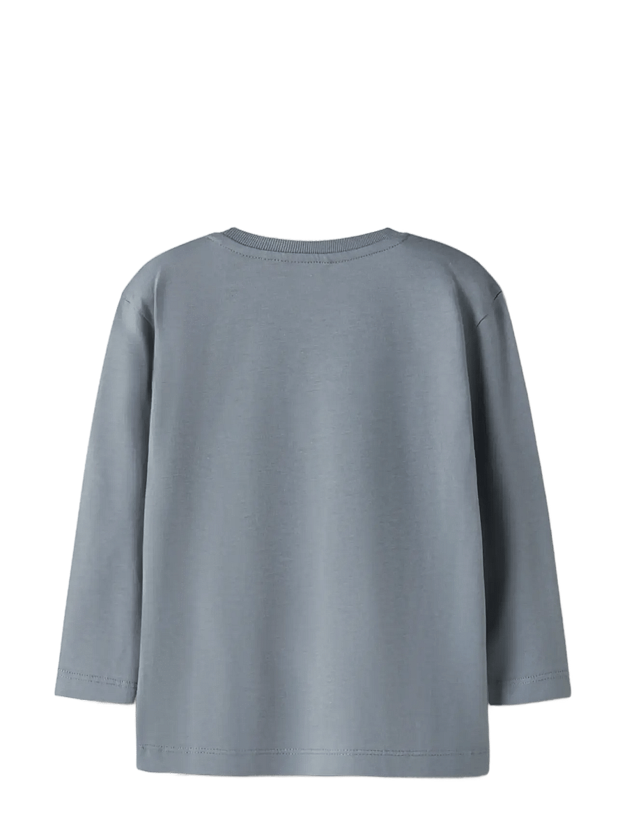 name it - NMMVOTO LS NREG TOP - langærmede t-shirts - tradewinds - 2
